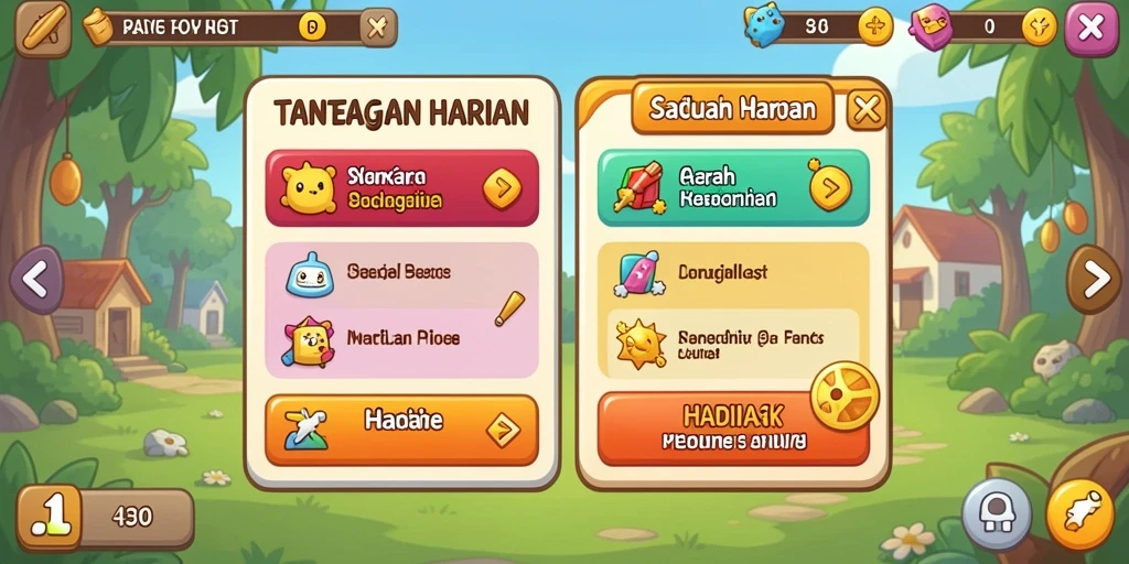 Momen seru saat bertarung melawan musuh yang kuat.