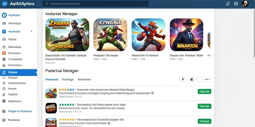 Antarmuka yang ramah pengguna dan mudah dinavigasi.