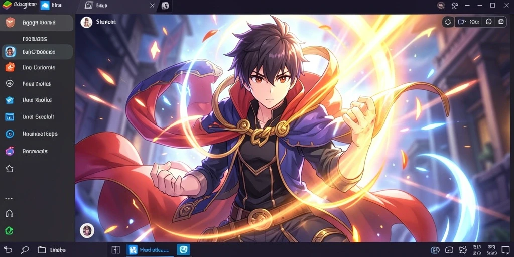 Gambaran dunia game yang luas dan menawan.
