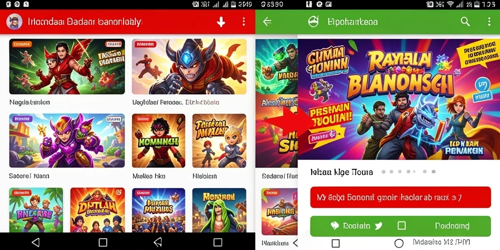 Mode permainan yang bervariasi dan seru.