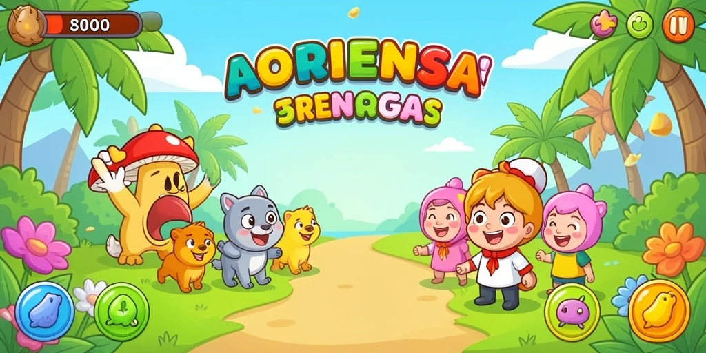 Gameplay yang seru dan menantang setiap level.