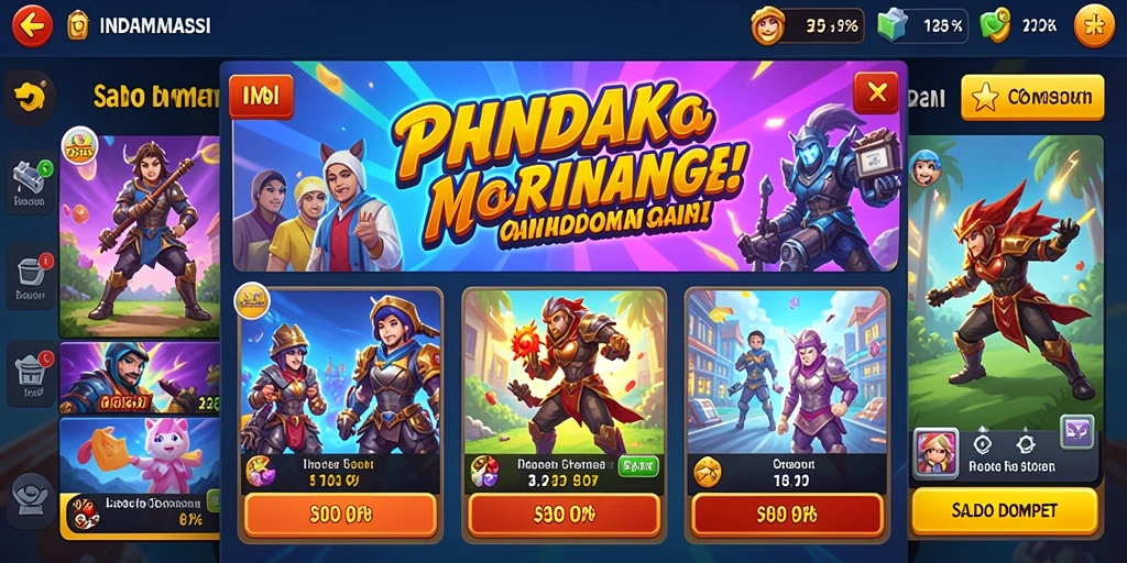 Pengalaman multiplayer yang seru dan kompetitif.